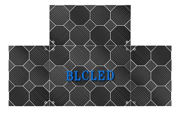 BT indoor LED display — Construction and format