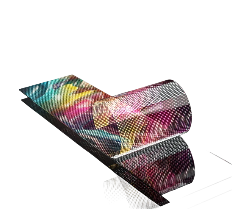 Transparent LED displays product design