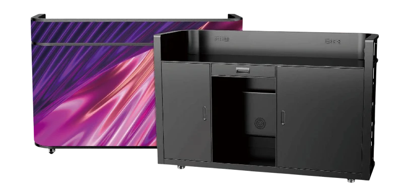 LED reception counter